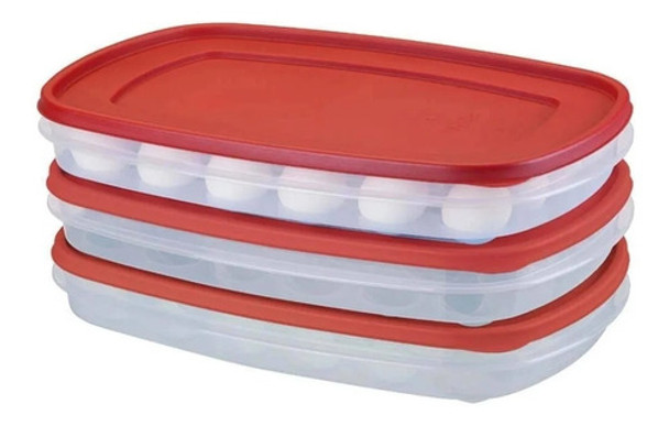 Porta Ovos Hermético C/ Tampa - Pleion 0