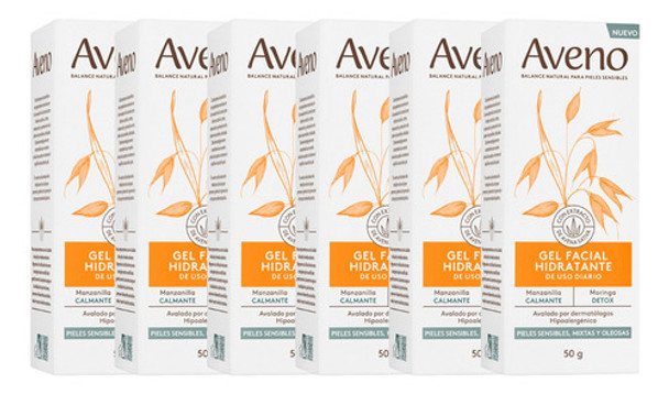 Combo X6 Aveno Crema Gel Hidratante Pieles Mixtas Y Oleosas 0 Combo X6 Aveno Crema Gel Hidratante Pieles Mixtas Y Oleosas 0