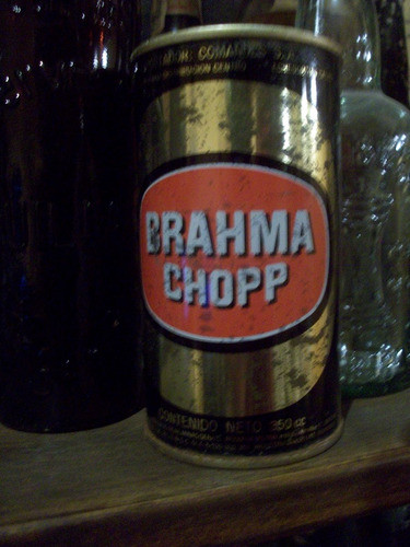 Lata Antigua Cerveza Brahma Chapa 0