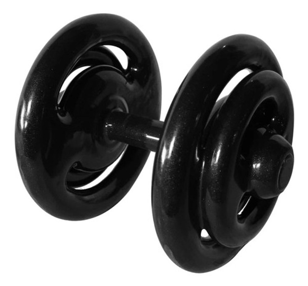 Dumbbell Emborrachado Treinamento Funcional Academia 16kg 0