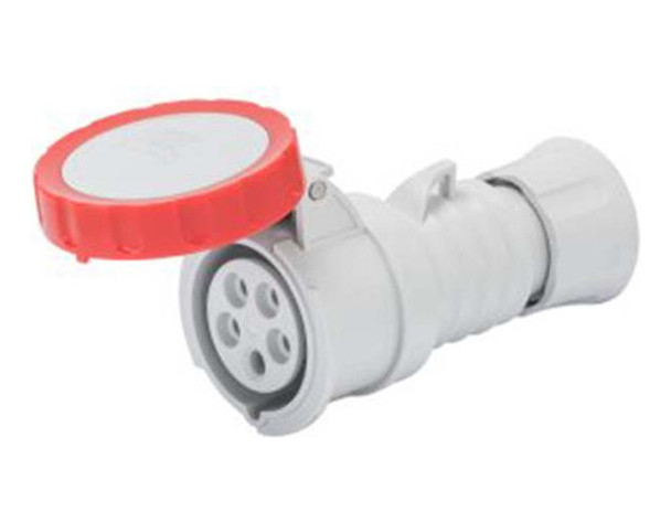 Ficha Prolongación Ind. 3p+t+n 32a 400v Ip67 Roja 0