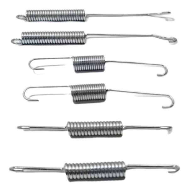 Kit Resortes Zapatas Freno 2 Rued Fiesta Kinetic - Jj 62840 0