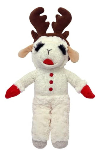 Chuleta De Cordero Navideña Multimascota Con Juguete De Pelu 0
