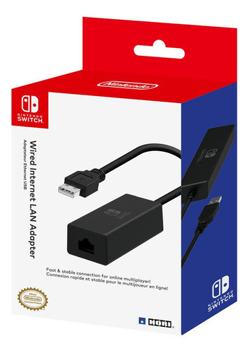 Adaptador Lan Inalambrico De Nintendo Switch Por Hori Con Li 0