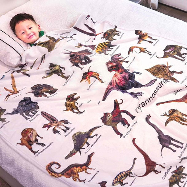 Manta De Dinosaurio Para Niños, Manta Para Niños Súper Suave 0