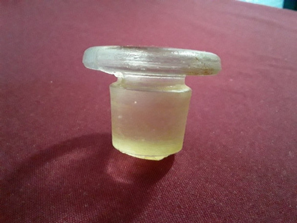 Antiguo Tapon De Vidrio, Frasco/botellon Repuesto 0