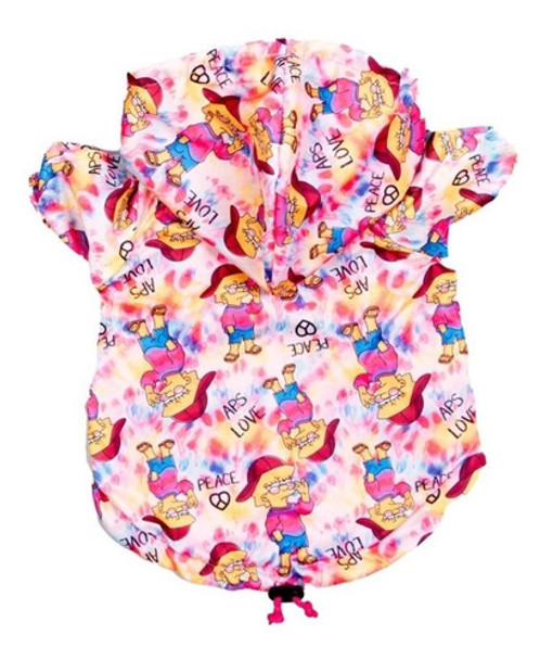 Piloto Impermeable Lisa L Ropa Para Perros Cachorros Mascota 0