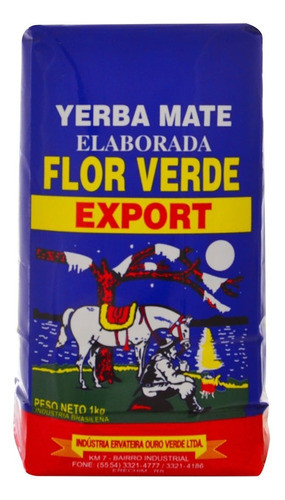 Yerba Mate Flor Verde. Export. Pura Hoja. La Mejor. Ofertón! 0