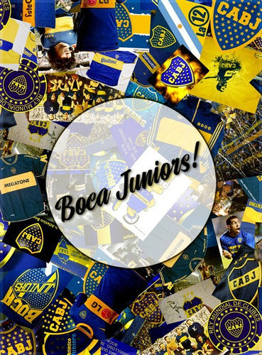 Boca Juniors! Lámina Decoupage Autoadhesiva No Servilletas 0