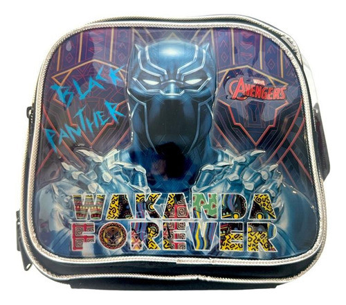 Lunchera Térmica Para Colegio De Pantera Negra Avengers ! 0