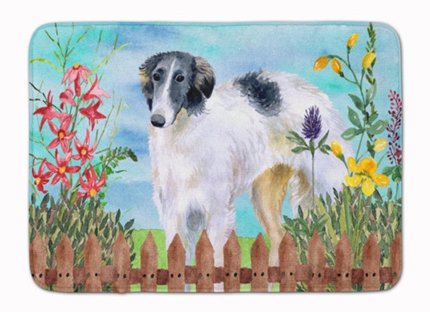 Caroline 's Treasures Borzoi Primavera Alfombrilla De Pis 0 Caroline 's Treasures Borzoi Primavera Alfombrilla De Pis 0