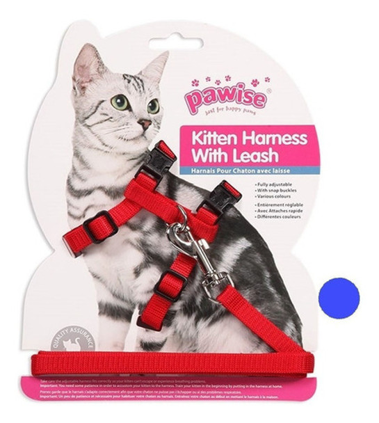 Arnes Mas Correa Para Gatos Diferentes Colores Talle Pequeño 0