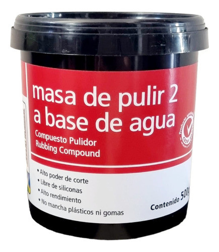 Pasta De Pulir 500grs Nº2 0