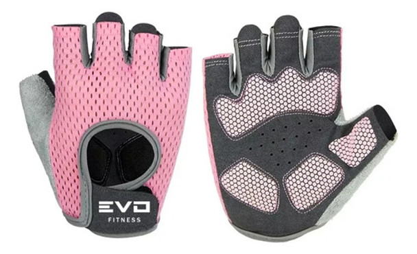 Guantes De Entrenamiento Musculación Cross Y Fitness Rosa 0 Guantes De Entrenamiento Musculación Cross Y Fitness Rosa 0