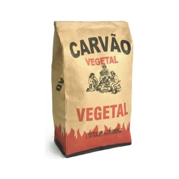Carvão Vegetal 4kg 100% Eucalipto 0