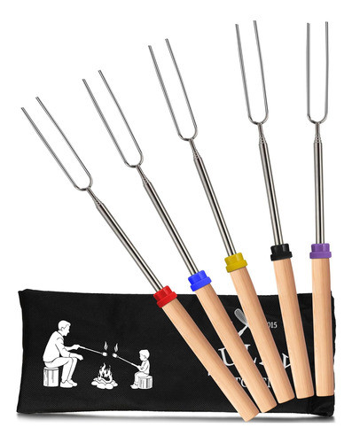 Palos De Malvavisco Extra Largos, 5 Pack, 81 Cm Cada Uno 0