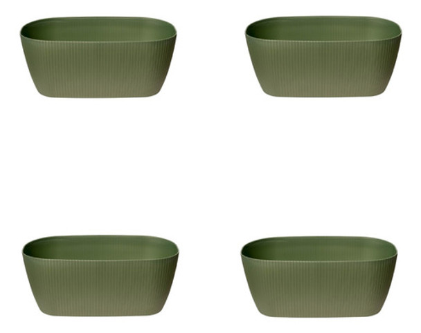 Combo Pack X4 Maceta De Plastico Mesola Nº 32 0 Combo Pack X4 Maceta De Plastico Mesola Nº 32 0