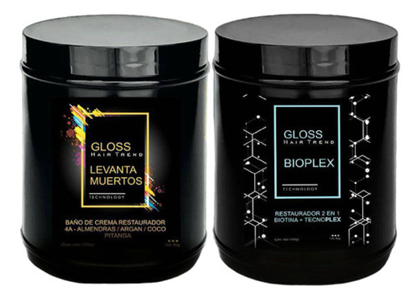 Gloss Hair Trend Levanta Muertos + Bioplex 0