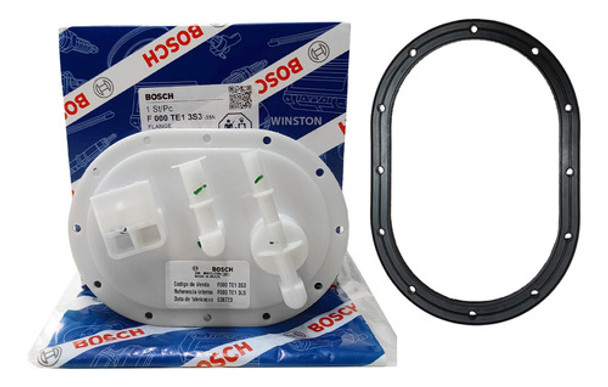 Flange Tampa Bomba E Guarnição Palio 1.0 Flex 2011 A 2017 0