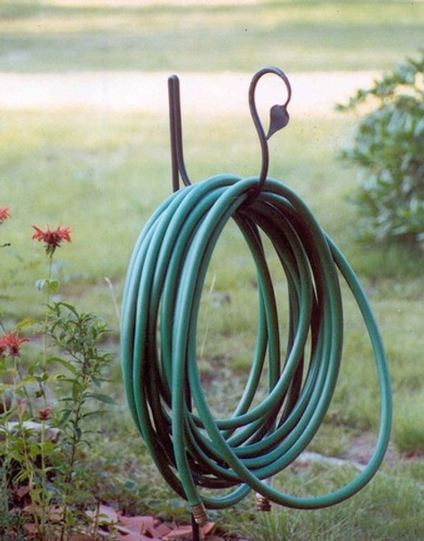 Soporte De Jardín Para Manguera En Hierro Forjado 0
