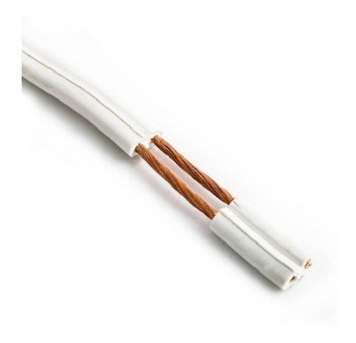 Cable Gemelo 2x1 Rollo De 15 Mts Contacto Electricidad Colon 0