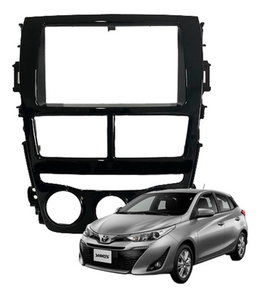 Marco Frente Adaptador Toyota Yaris Stereo 18/19 2 Din 0