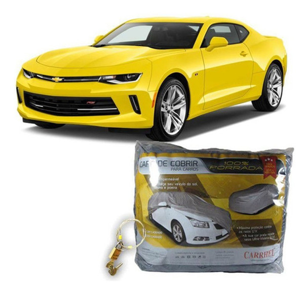 Capa Para Cobrir Chevrolet  Camaro Com Cadeado 0