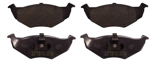 Juego Pastillas Freno  Para Vw Gol Trend 0