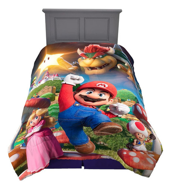 Franco The Super Mario Bros. Movie Kids Bedding Super Soft M 0