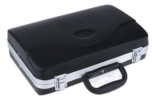 Mala De Transporte De Plástico Preto Clarinete Mala Leve 0