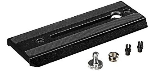 Placa De Cámara De Video Manfrotto 504plong Para Cabezal Flu 0