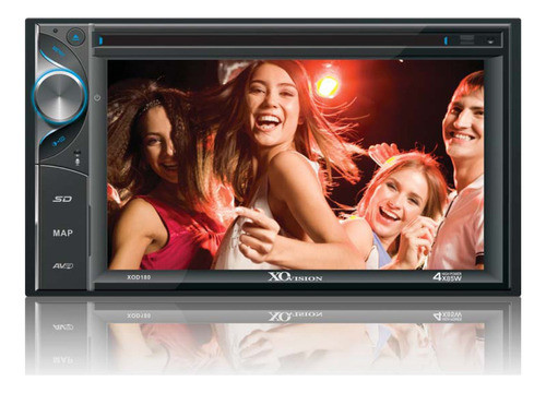 Xo Vision Receptor De Dvd Con Pantalla Tactil De 6.2 Pulgada 0