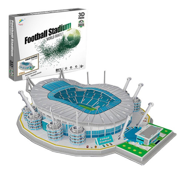 Puzzle 3d Estadio Manchester City 117 Piezas 0