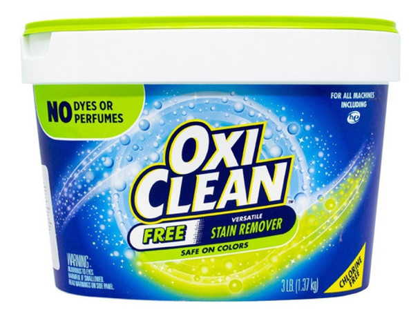 Oxi Clean Versatile Free Quitamachas En Polvo Ropa Grande 3c 0