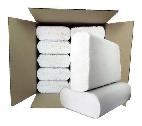 Toallas Intercaladas Papel Blancas Medidas 20x24 Codigo 2500 0
