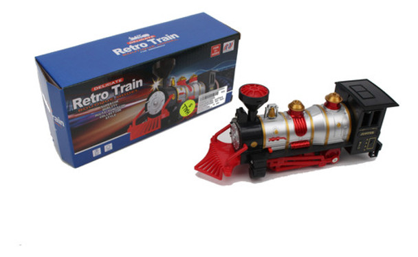 Retro Train Tren Con Luz 23 Cm 2196857 0
