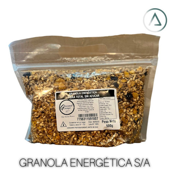 Granola Energética Crocante C/ Chips Chocolate X 10 Kgs 0