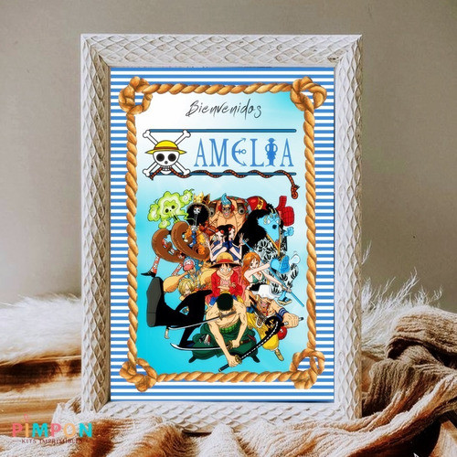 Kit Imprimible One Piece - Textos Editables 0