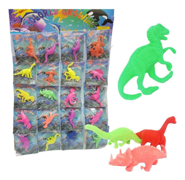 Dinosaurios Grandes X 30 Crecen En Agua Souvenir Biogel Rex 0