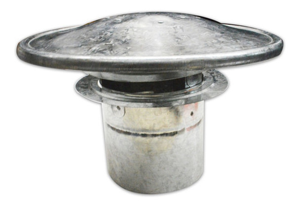 Zingueria Sombrero Doble Aro 5 Pulgadas (125mm) Chapa Galva 0