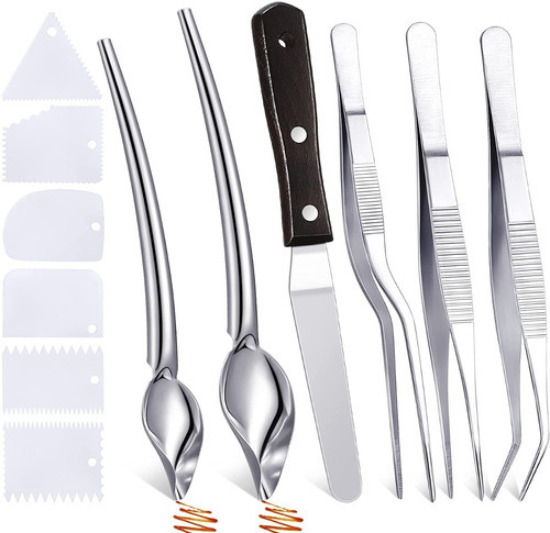 Set De Pinzas Para Cocinar Y Decorar Con Precisión X 12 0