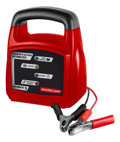 Cargador Mantenedor De Baterias Automatico 4 Amp Sincrolamp 0