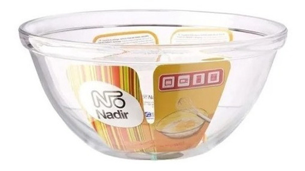 Kit 2 Tigelas De Vidro 500ml Transparente - Nadir 0 Kit 2 Tigelas De Vidro 500ml Transparente - Nadir 0