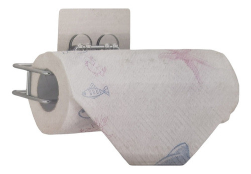 Soporte Para Toalla O Rollo Cocina Con Ventosa 0