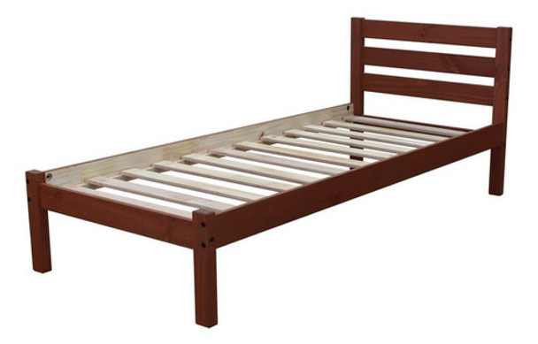 Cama De 1 Plaza En Madera Maciza. En Caja. Tienda Max 0
