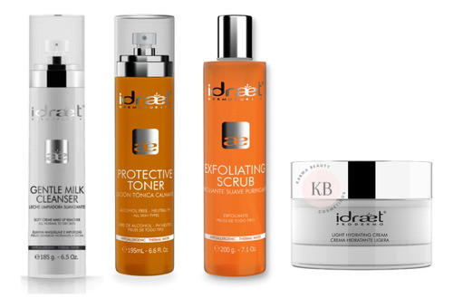 Idraet Kit Limpieza Profunda Hidratante Piel Seca A Normal 0