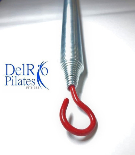 Pilates Reformer Resorte Profesional Rojo F/ Delriopilates 0