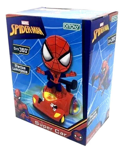 Carro Ditoys Spiderman Marvel 0