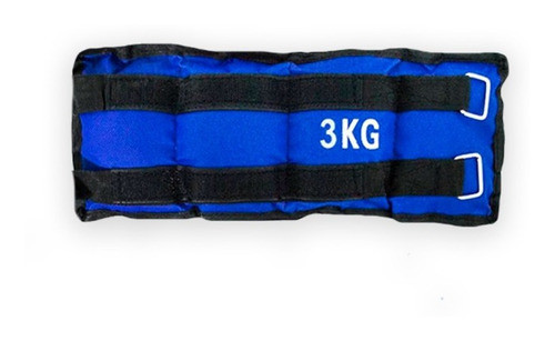 Tobillera Para Pesas Deportiva Ajustable 3kg Entrenamiento 0