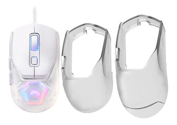 Mouse Marvo Gaming C/ Iluminación Y Puños Intercambiables 0